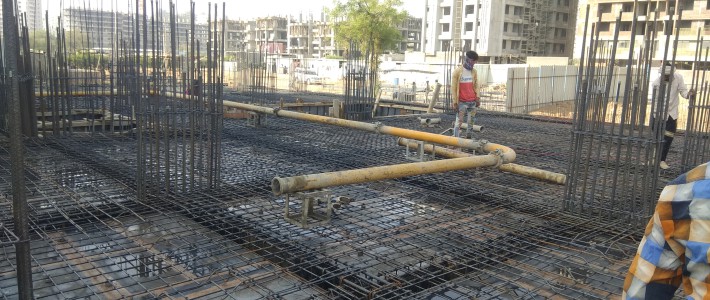 Slab Casting Using Pipe line and pump Slab Casting Using Pipe line and pump